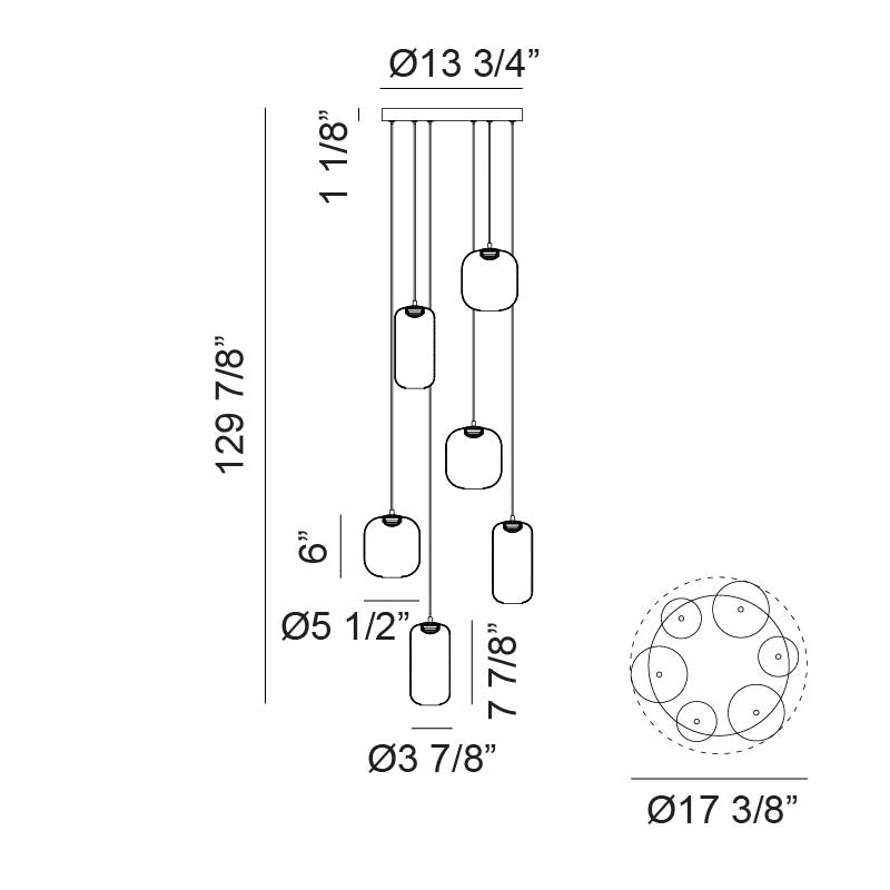 Refrax - LED Chandelier