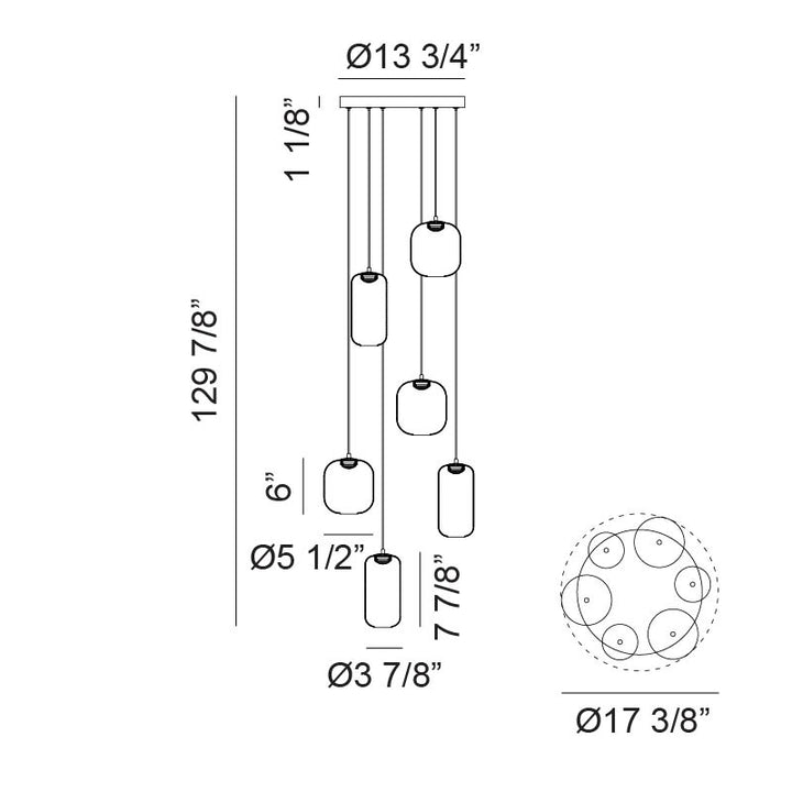 Refrax - LED Chandelier