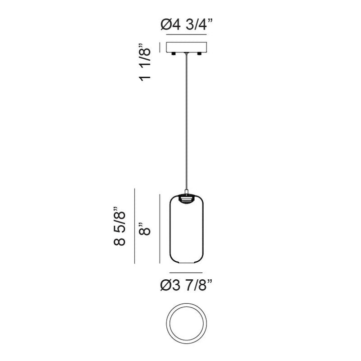 Refrax - LED 1 Light Pendant