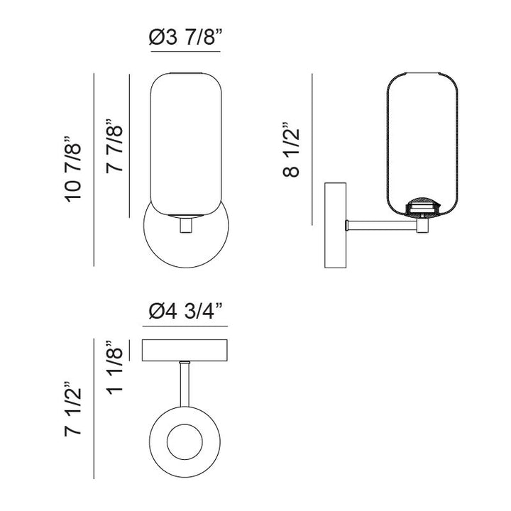 Refrax - LED 1 Light Wall Sconce