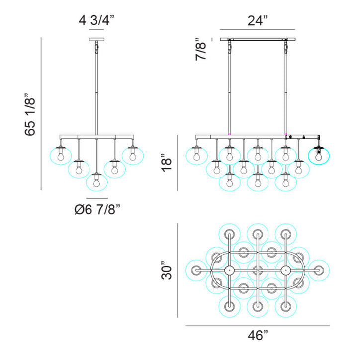 Bulbus - LED Chandelier
