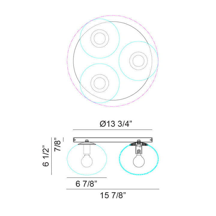 Bulbus - LED Flush Mount