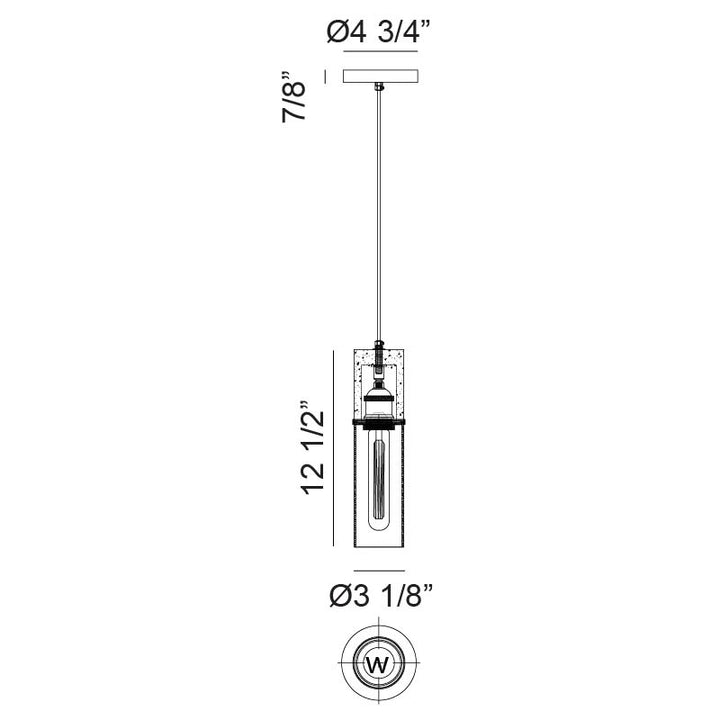 Marmor - LED 1 Light Pendant