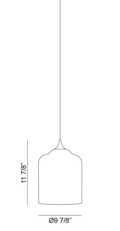 Irresistible Organic Charm - 1 Light Pendant