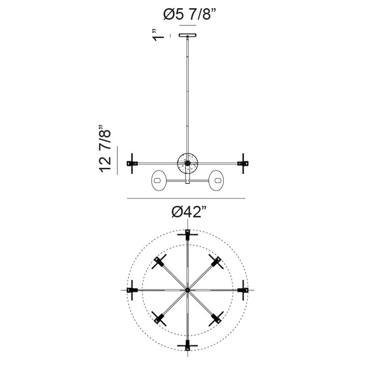 Monument - LED Chandelier