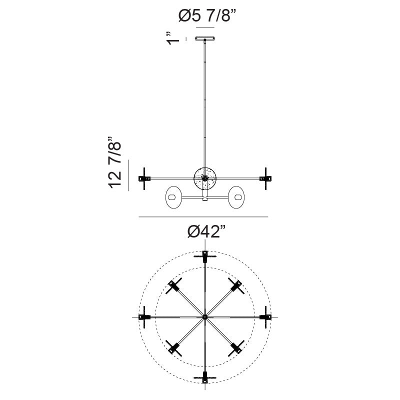 Monument - LED Chandelier