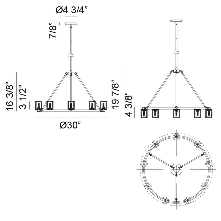 Lindy - LED Chandelier