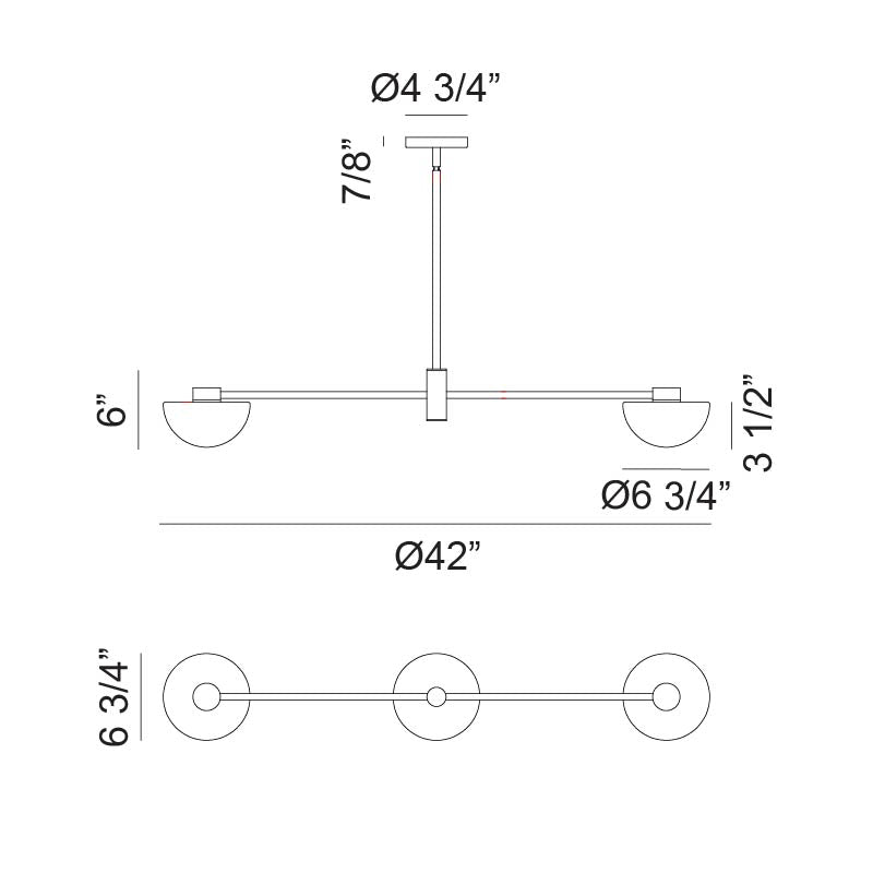 Gardena - LED Chandelier