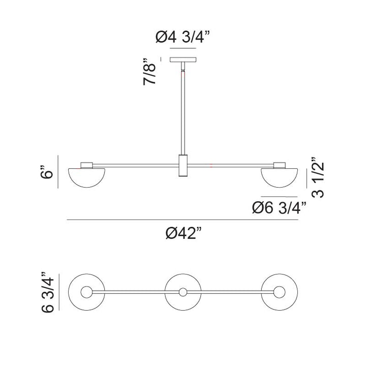 Gardena - LED Chandelier