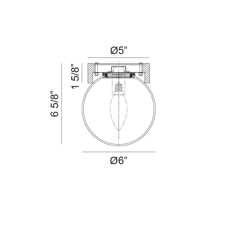 Dune - 1 Light Wall Sconce