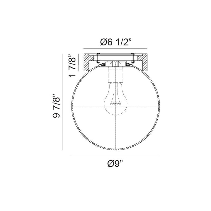 Dune - 1 Light Wall Sconce
