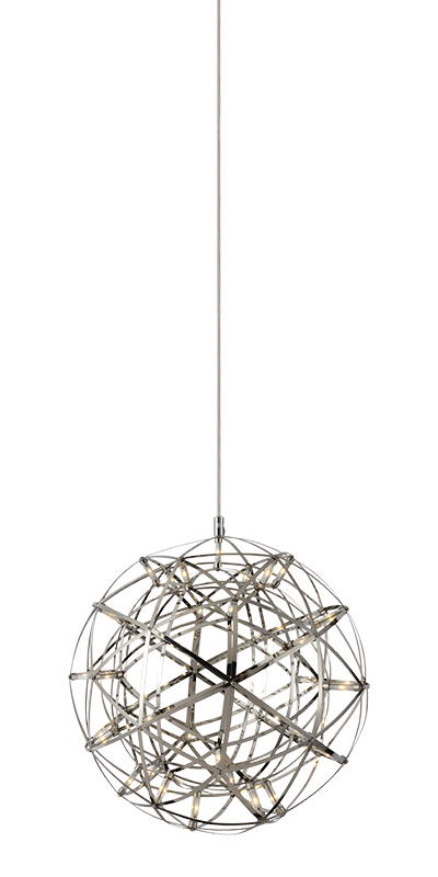 Manhattan Series - LED Chandelier, 42 Light / Ø16" x 16"H, by Matteo Lighting
