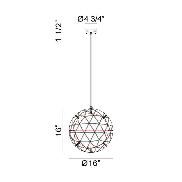 Manhattan Series - LED Chandelier by Matteo Lighting - view 5