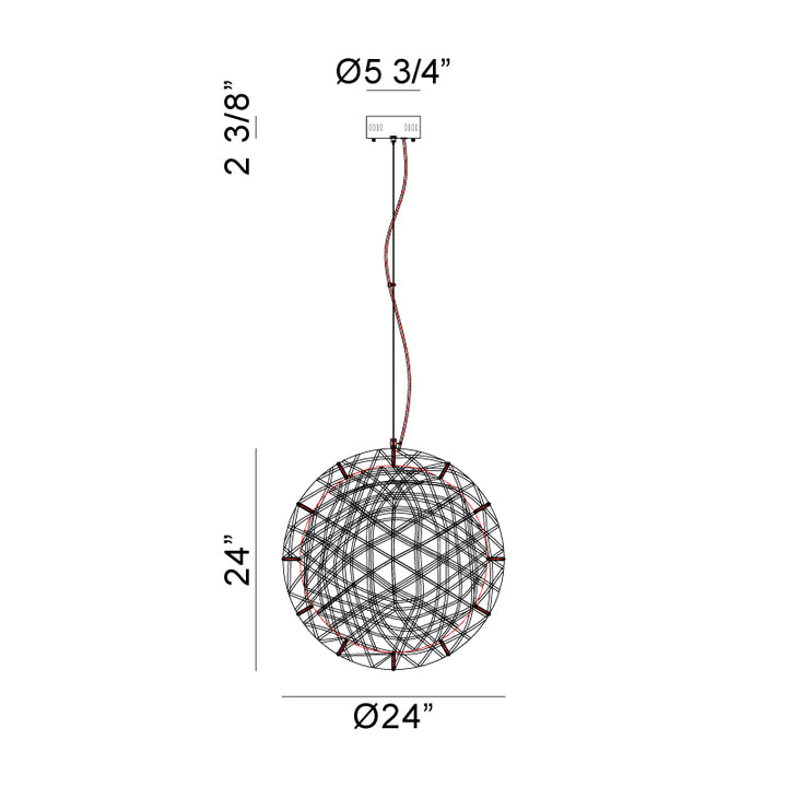 Manhattan Series - LED Chandelier by Matteo Lighting - view 7