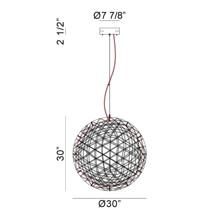 Manhattan Series - LED Chandelier by Matteo Lighting - view 9