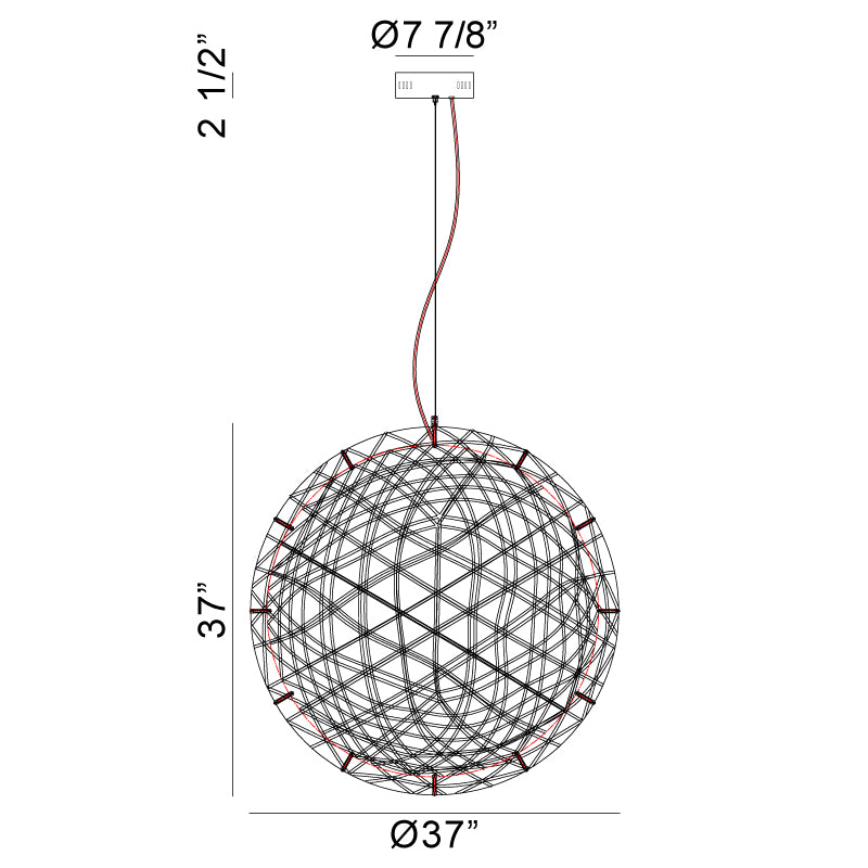 Manhattan - LED 162 Light Chandelier