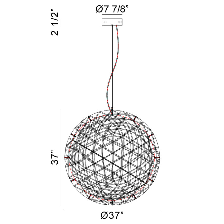 Manhattan - LED 162 Light Chandelier