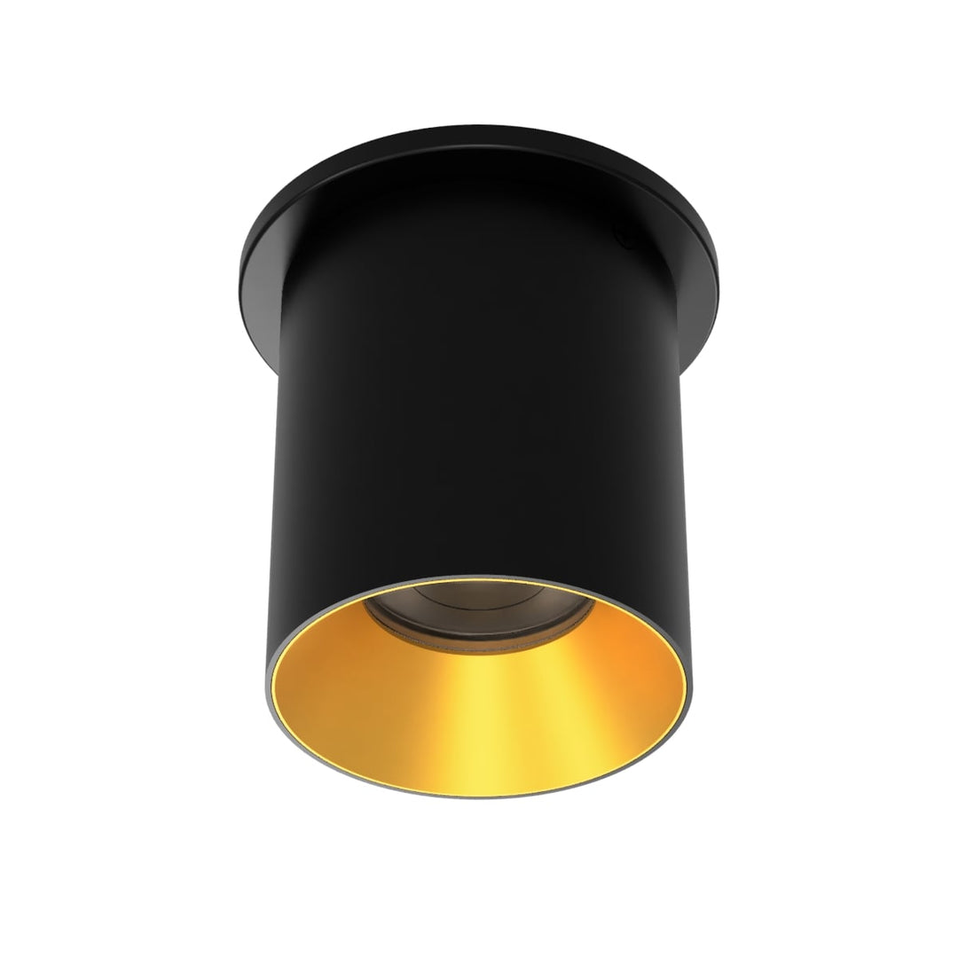 Zoron - 5CCT Round Ceiling Mount Trimmed in Black/Gold by WAC Lighting