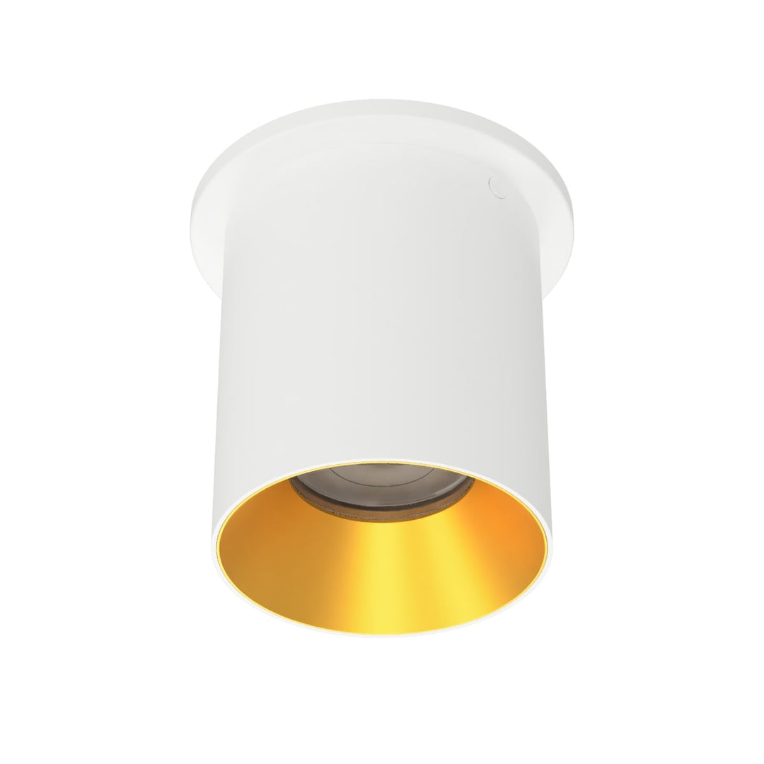 Zoron - 5CCT Round Ceiling Mount Trimmed in White/Gold by WAC Lighting