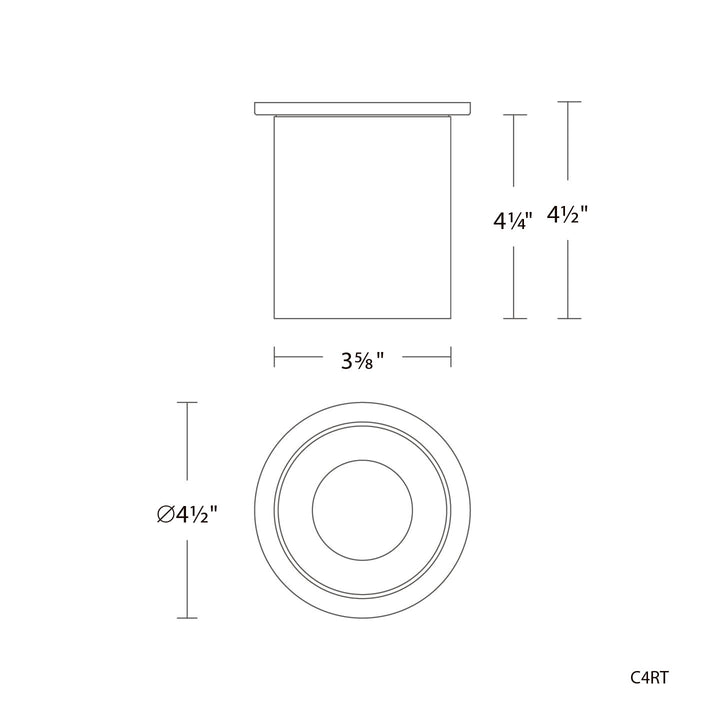 Zoron - 5CCT Round Ceiling Mount Trimmed by WAC Lighting - view 13