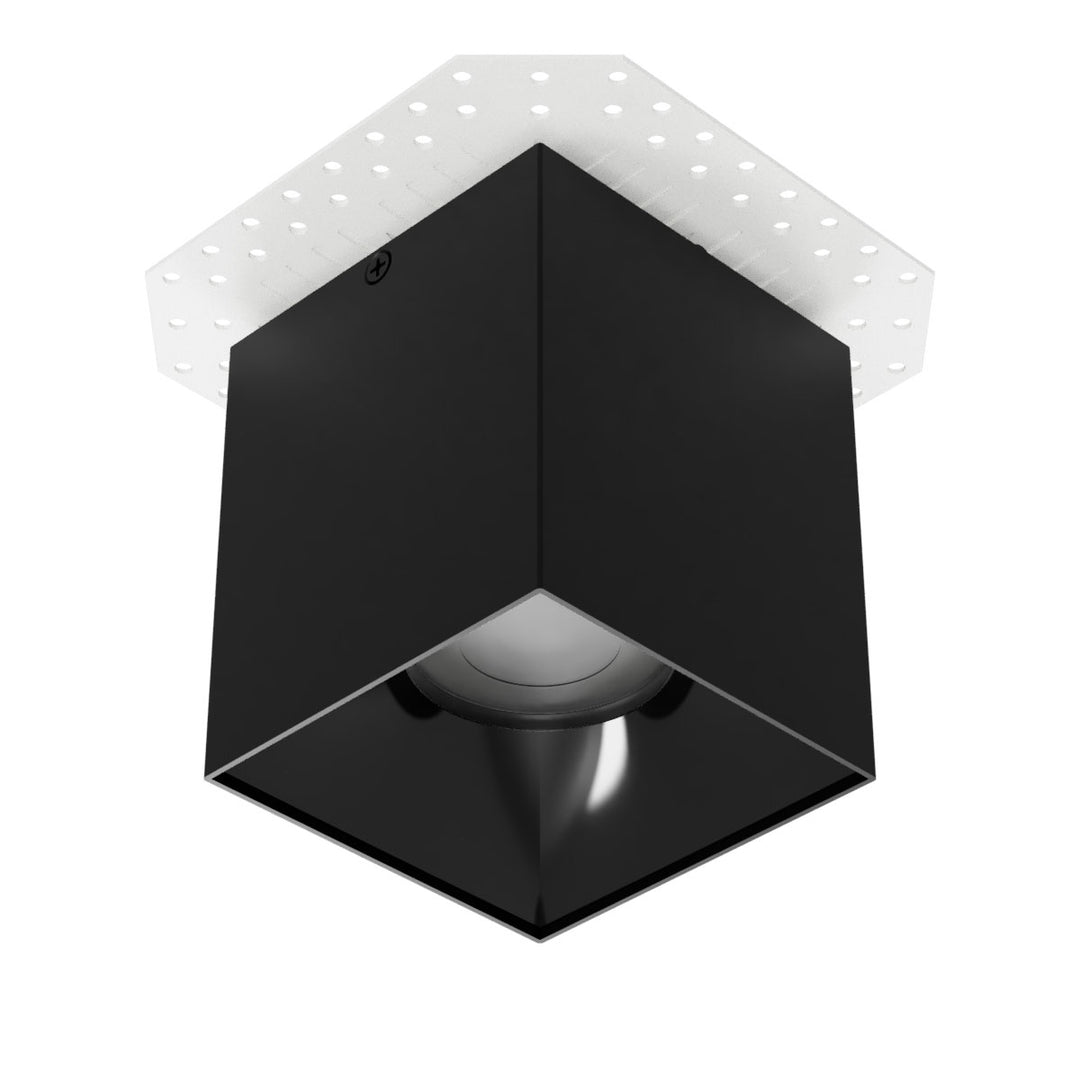 Zoron - 5CCT Square Ceiling Mount Trimless in Black/Black by WAC Lighting