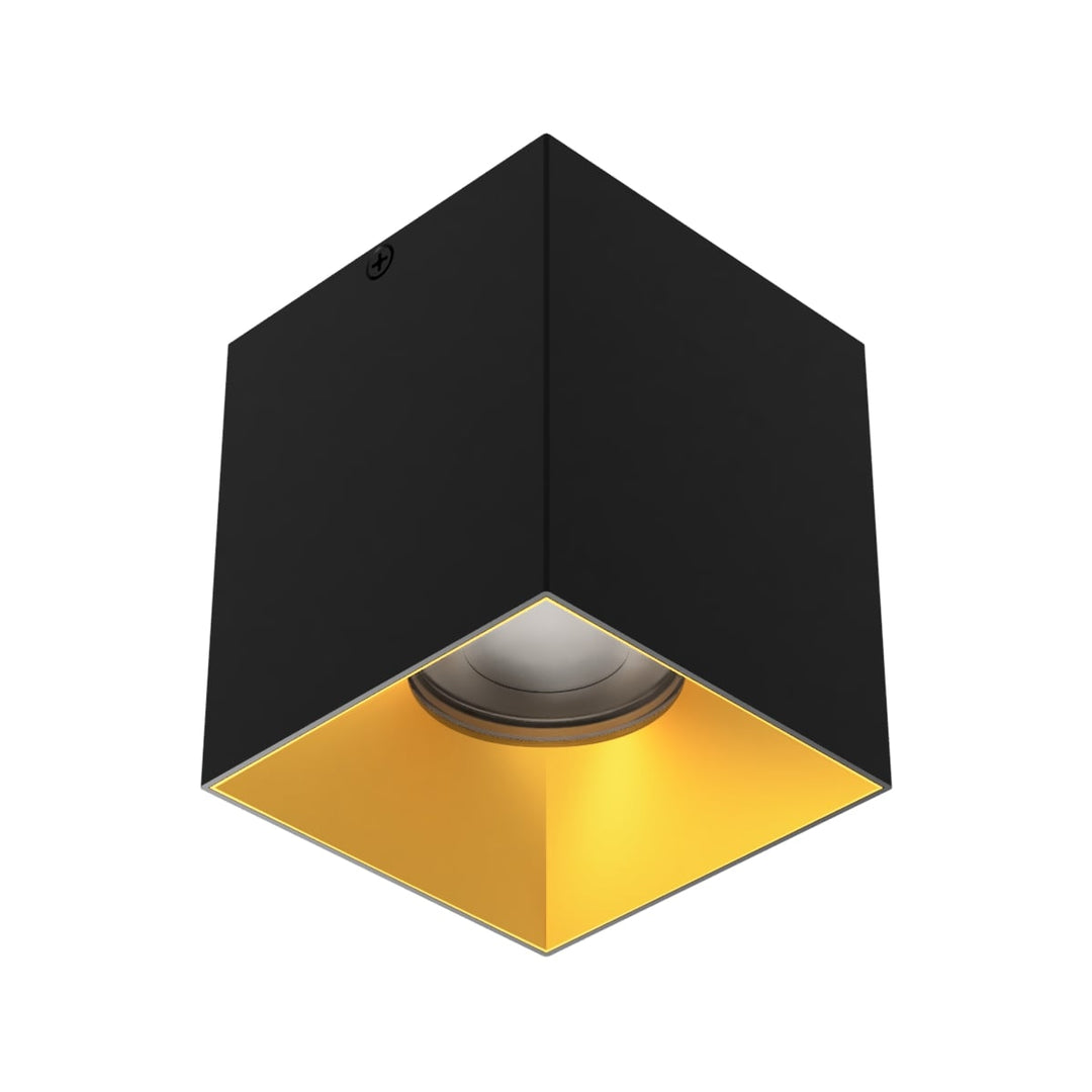 Zoron - 5CCT Square Ceiling Mount Trimless in Black/Gold by WAC Lighting