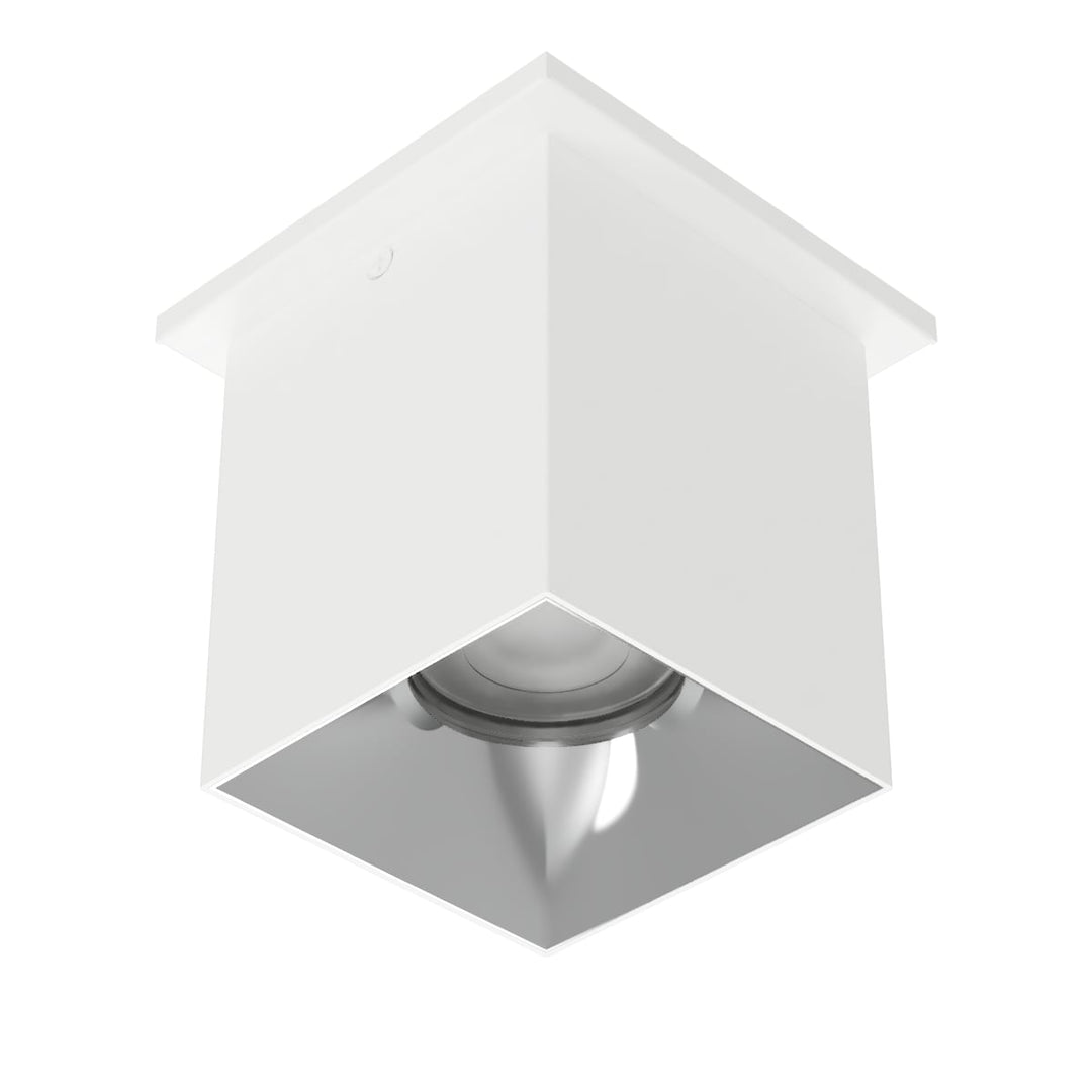 Zoron - 5CCT Square Ceiling Mount Trimmed in White/Chrome by WAC Lighting