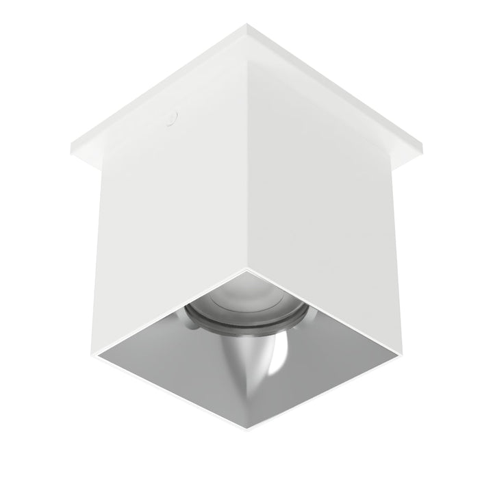 Zoron - 5CCT Square Ceiling Mount Trimmed in White/Chrome by WAC Lighting