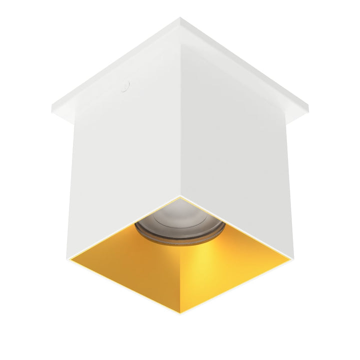 Zoron - 5CCT Square Ceiling Mount Trimmed in White/Gold by WAC Lighting