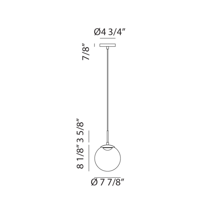 Boble - LED 1 Light Pendant