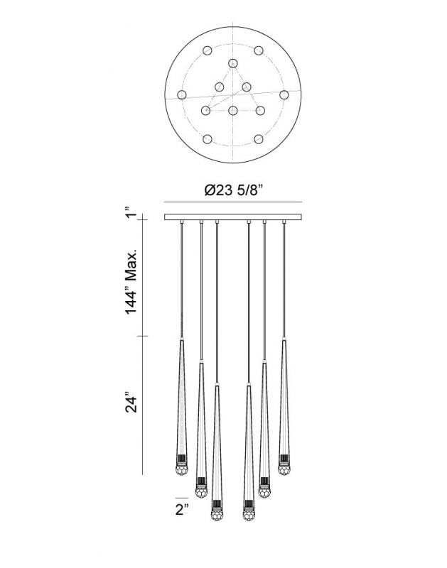 Renaie - LED Pendant
