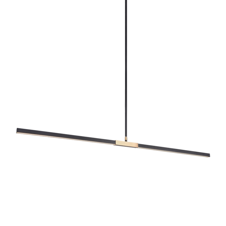 LED Steel Frame Two Tone Linear Pendant
