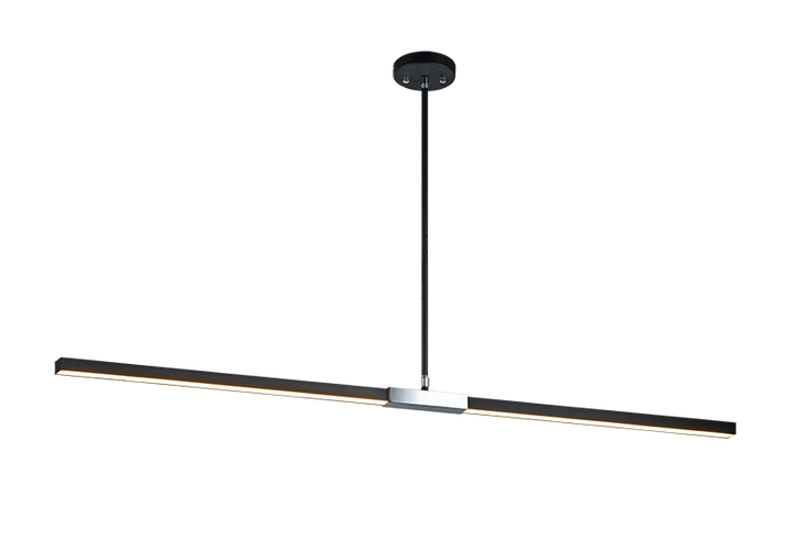 LED Steel Frame Two Tone Linear Pendant