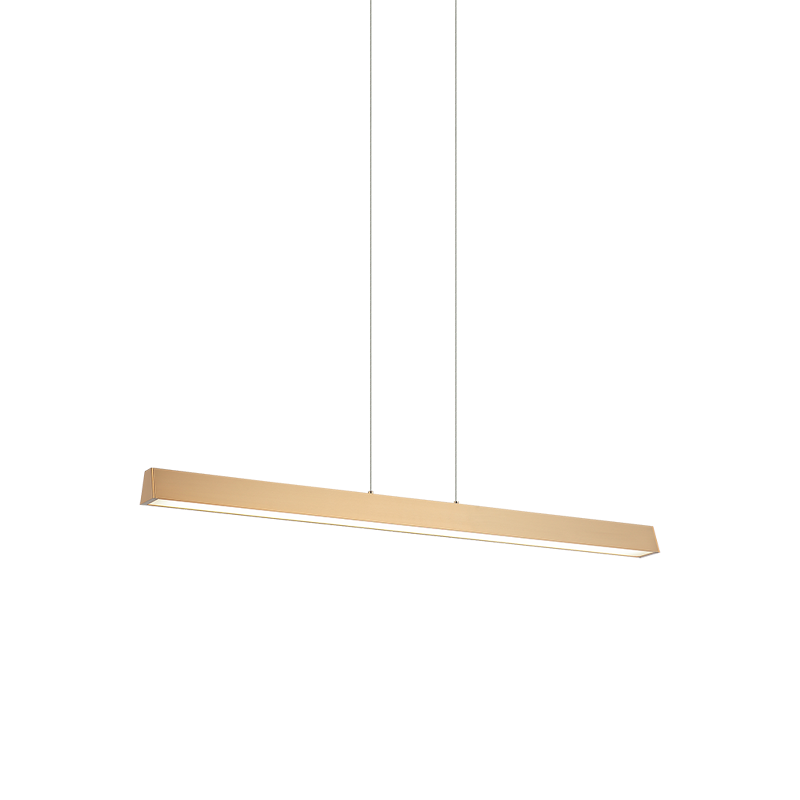 LED Steel Frame with Acrylic Diffuser Linear Pendant