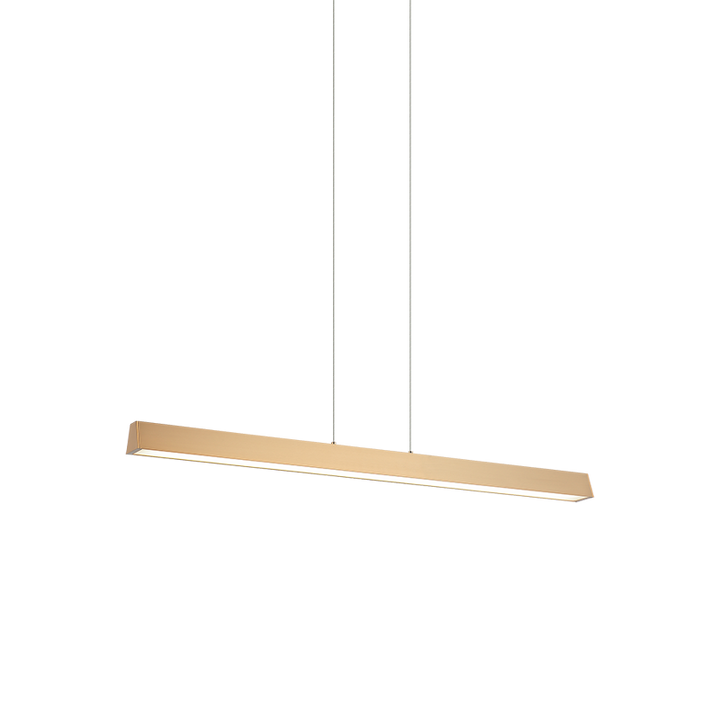LED Steel Frame with Acrylic Diffuser Linear Pendant