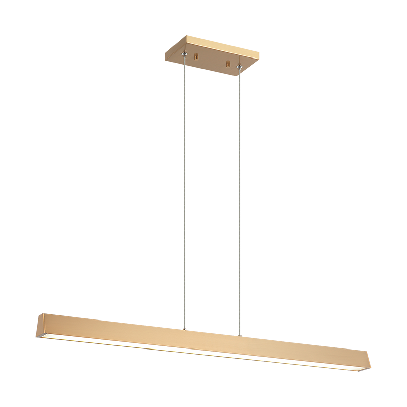LED Steel Frame with Acrylic Diffuser Linear Pendant