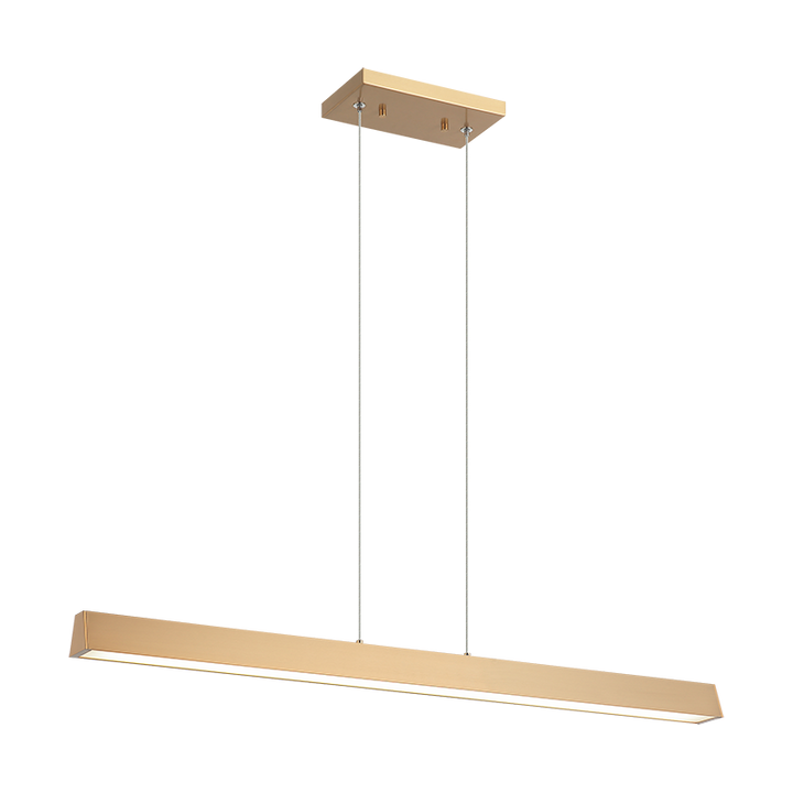 LED Steel Frame with Acrylic Diffuser Linear Pendant