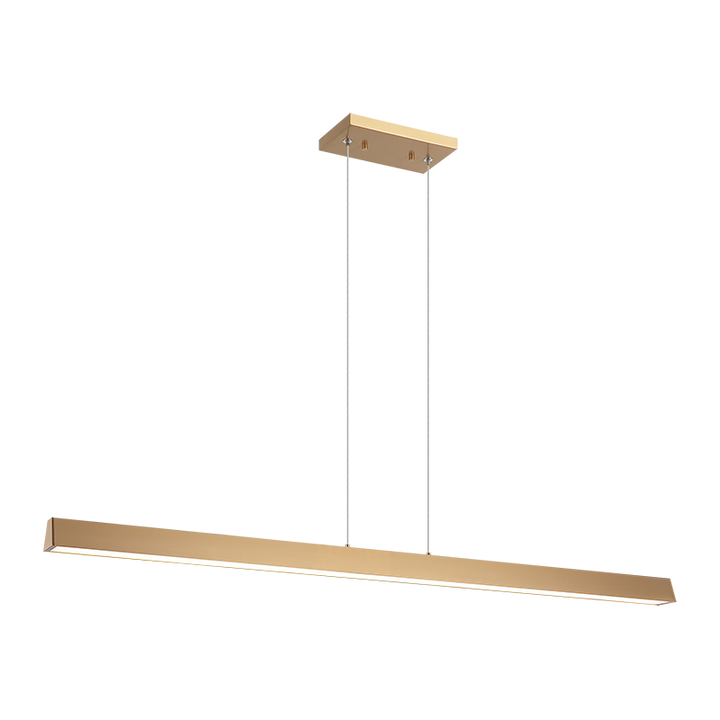 LED Steel Frame with Acrylic Diffuser Linear Pendant