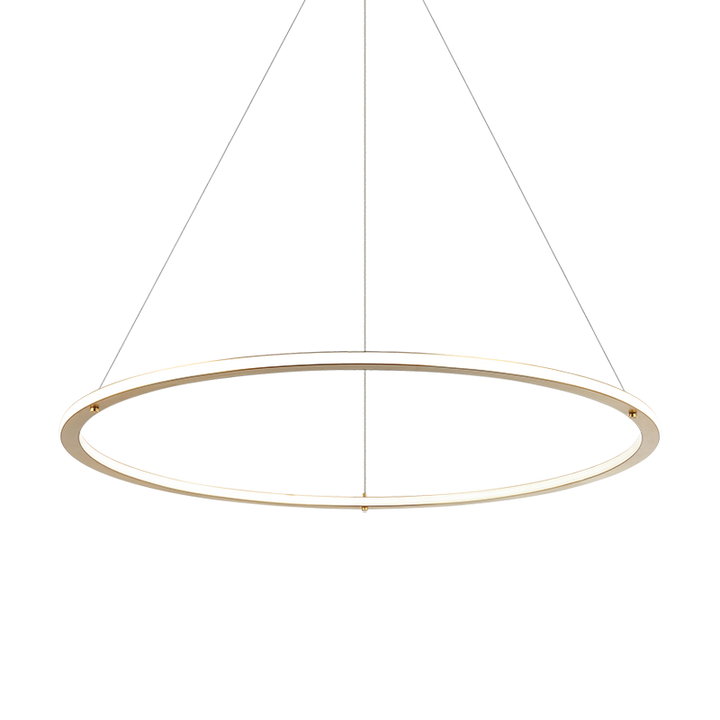 LED Steel Ring Frame with Acrylic Diffuser Chandelier 3CCT