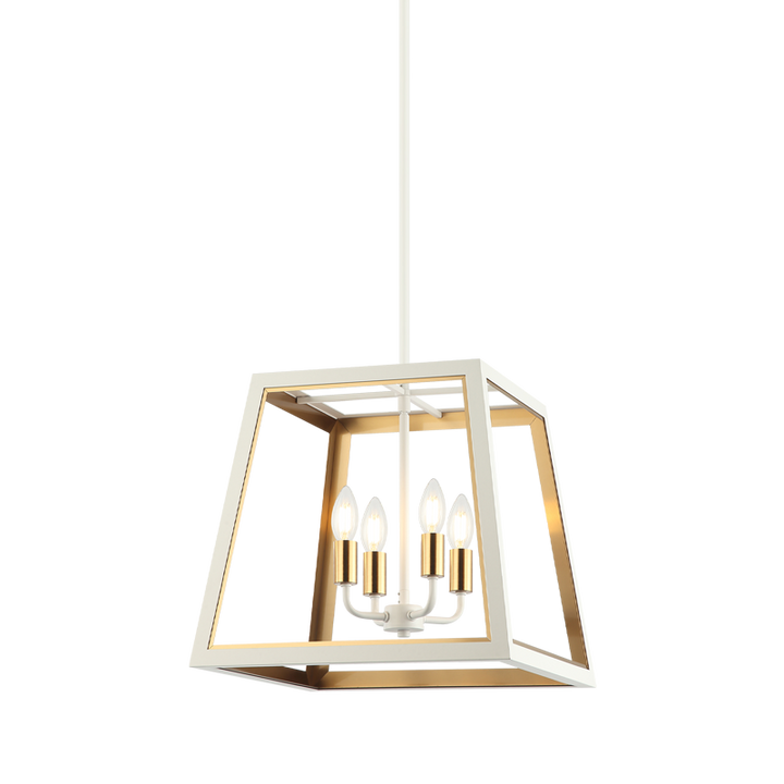 Steel Open Air Two Tone Pendant