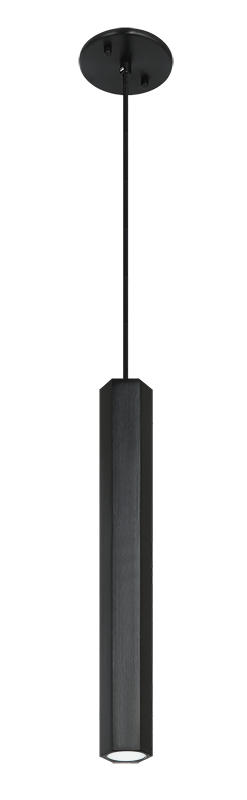 LED Hexagon Cylindrical Frame Mini Pendant