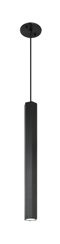 LED Hexagon Cylindrical Frame Mini Pendant