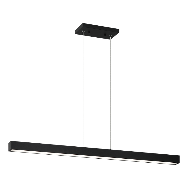 LED Steel Linear Frame with Acrylic Diffuser Pendant