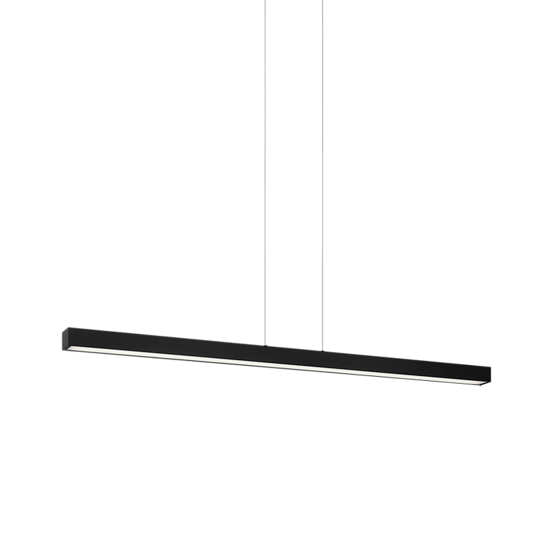 LED Steel Linear Frame with Acrylic Diffuser Pendant