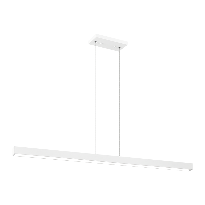 LED Steel Linear Frame with Acrylic Diffuser Pendant