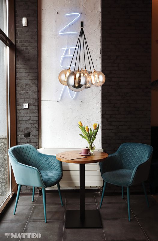 Steel Frame with Glass Globe Multi Pendant / Chandelier
