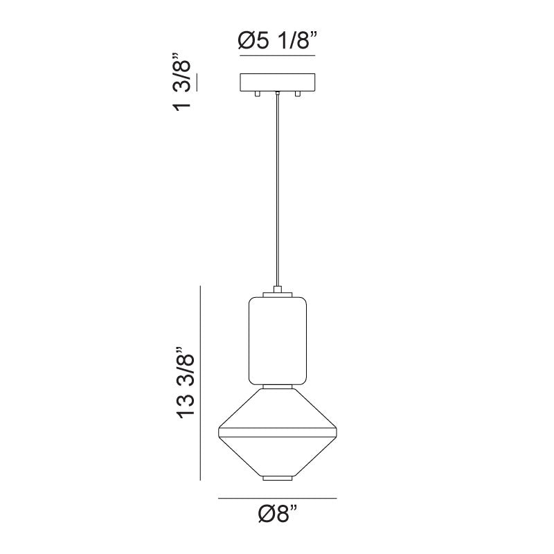 Dango - LED 1 Light Pendant