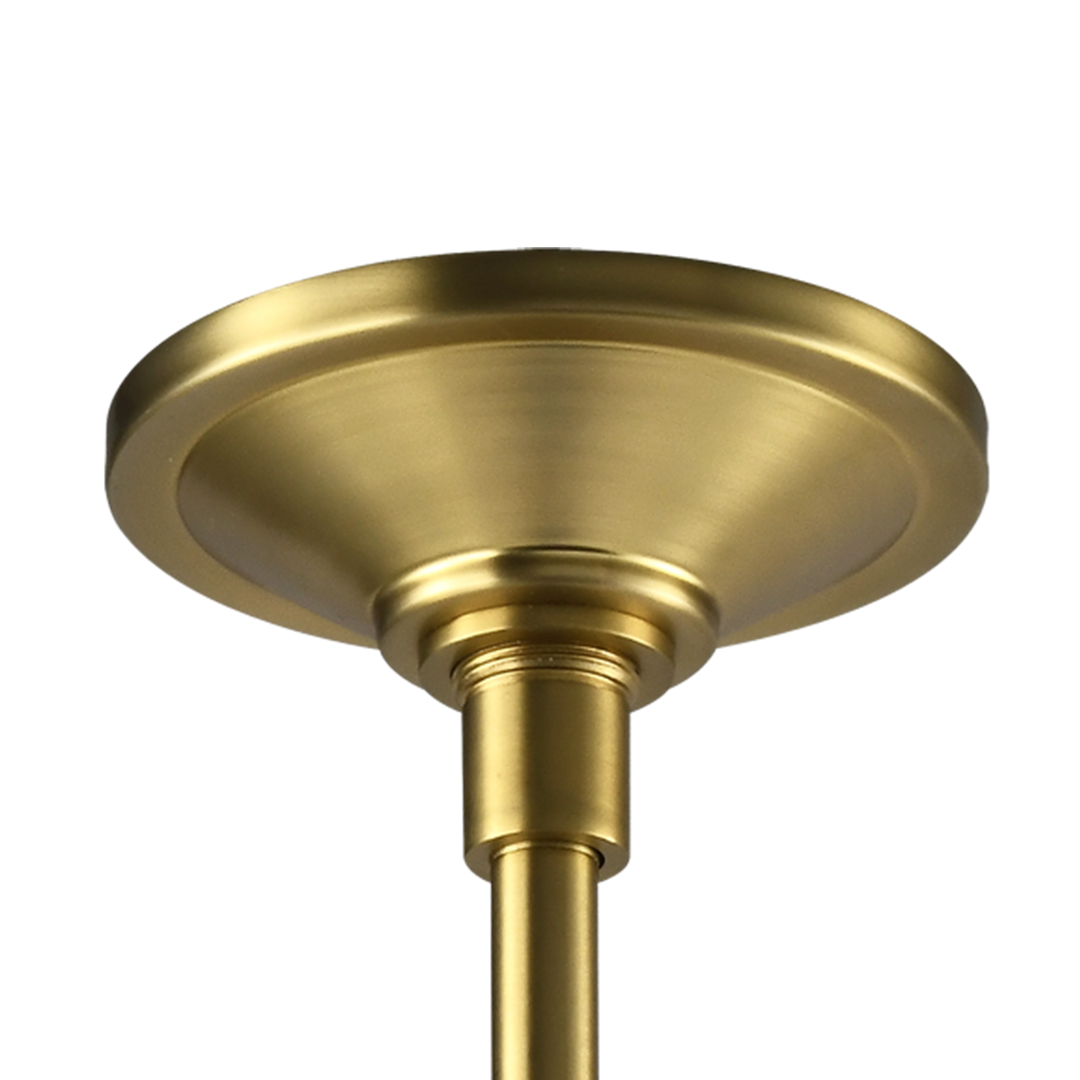 Zigrina Diamond Knurled LED Glass Pendant by Zeev - view 5