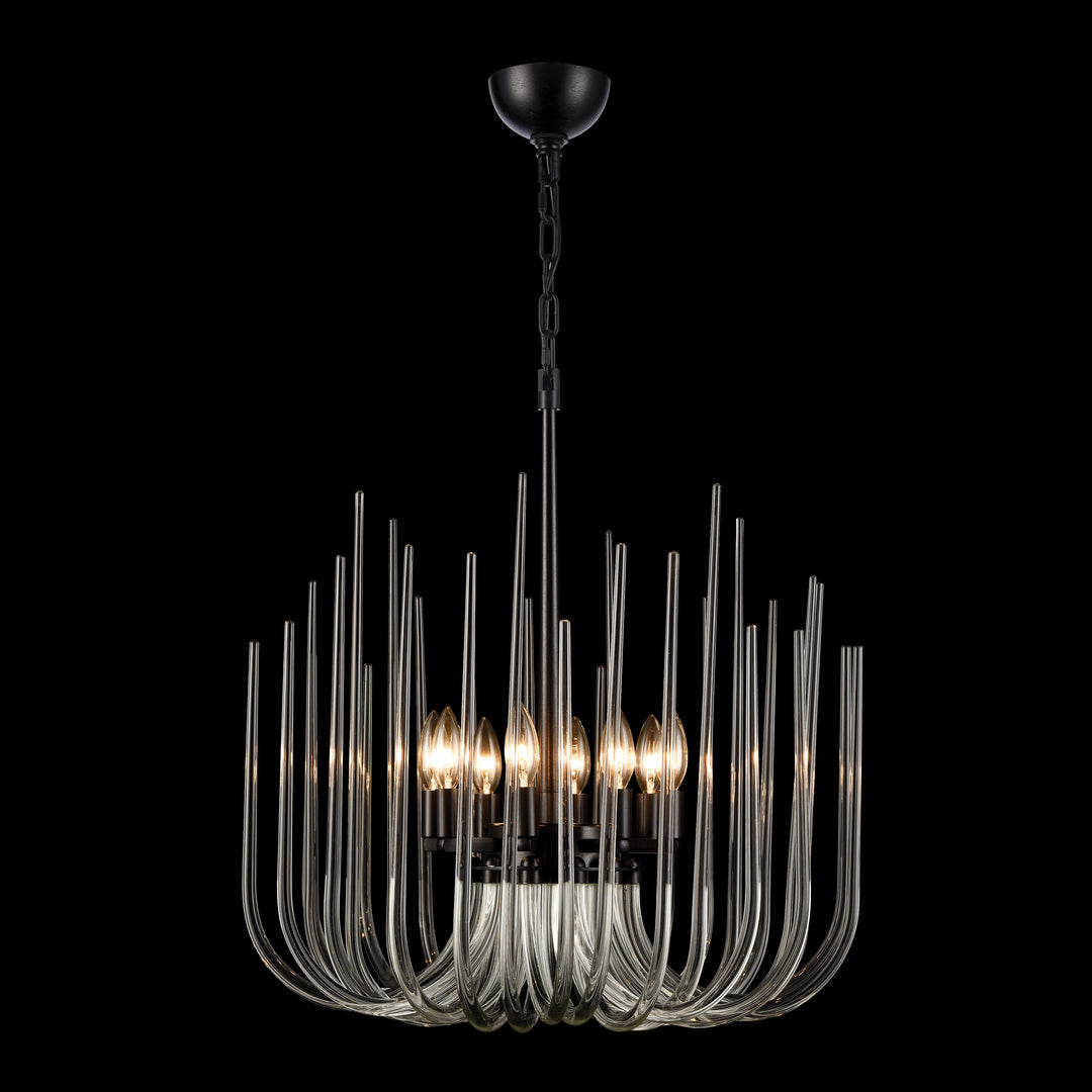 Astoria Glass Chandelier by Zeev - view 11