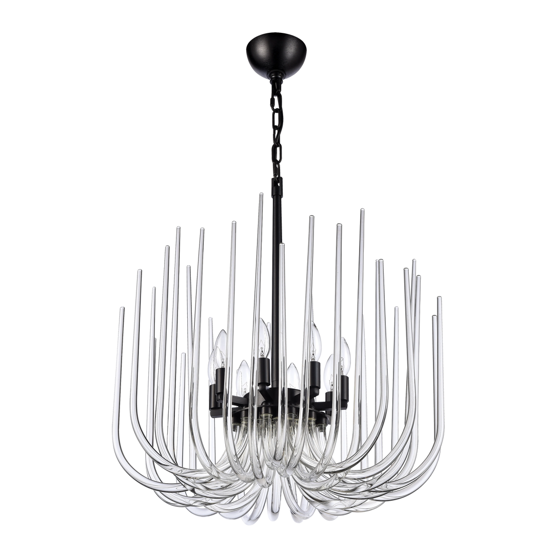 Astoria Glass Chandelier by Zeev - view 10